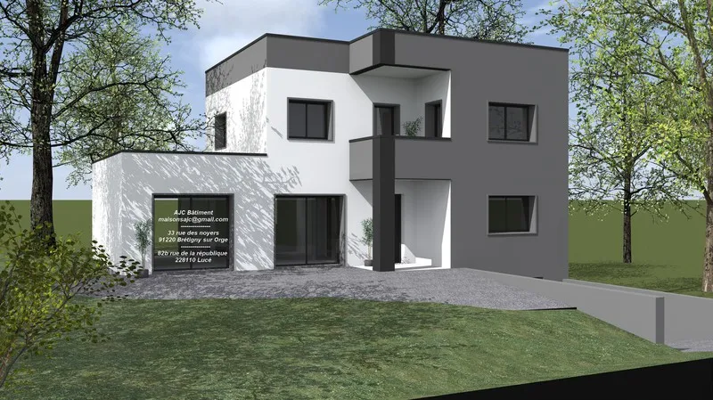 Projet contemporain — Étude 3D